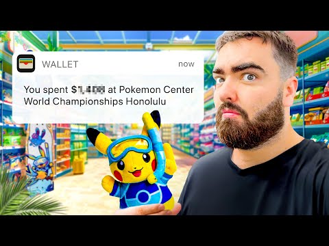 I Bought Everything at the Pokemon Center Hawaii