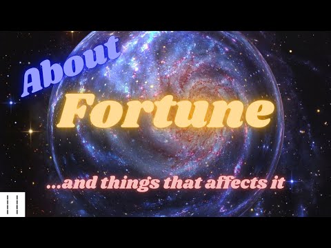 Spirit 101: About Fortune And It's Taboos. Spiritual Hygiene- Preview