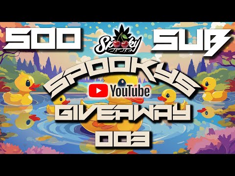 500 subscriber giveaway closing soon bonus entry watch to find out how