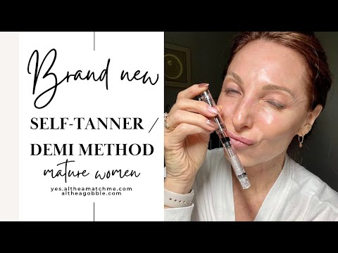 How to use self tanner in a fountain pen with Demi Method