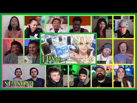 Dr. Stone Season 1 Episode 19 Reaction Mashup