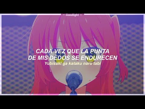 Bocchi the Rock! ED 1 Full | Distortion!! | Sub Español - Romaji『AMV』☆