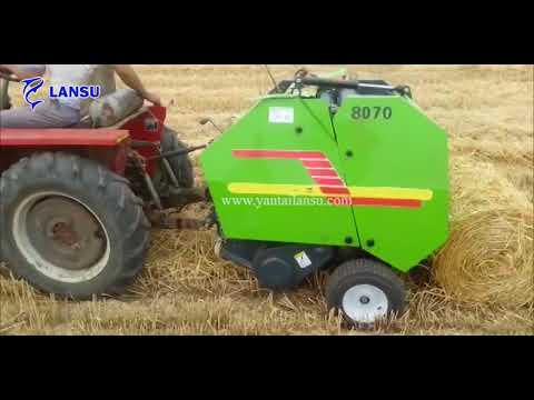 Multifunctional straw baler corn stalk pasture rice baler