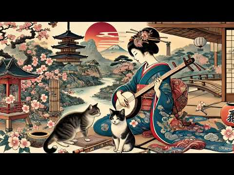 三味線輕音樂 | Shamisen | BGM background music for studying