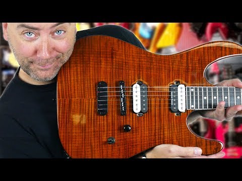 2019 Dean Modern 24 Select | Flame Top Tiger Eye