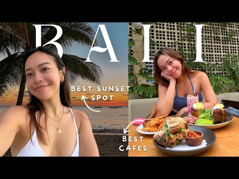 Bali VLOG | BEST sunset, cafe, spa, working remotely from Canggu