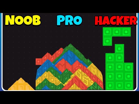 NOOB vs PRO vs HACKER - Sandtris