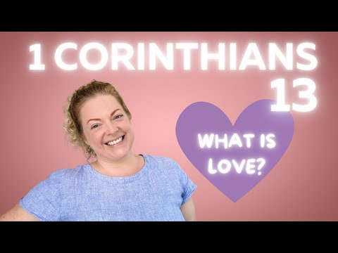 O que é o AMOR? 1 Coríntios 13: Aprenda Inglês com a Bíblia