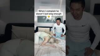 She will never complain again 😂 #couplerelationship #comedy #couplelife #funny #amwf