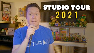 My YouTube & Digital Art STUDIO TOUR - 2021