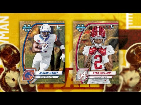 Who’s the Most Valuable College Football Player? – 2024 Bowman University Chrome