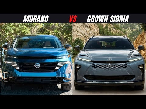 2025 Nissan Murano vs. Toyota Crown Signia: 5 Reasons to Buy & 5 to Skip!