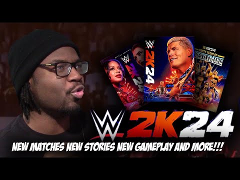 WWE 2K24 IS HERE!!! | WWE 2K24 ANNOUNCEMENT TRAILER REACTION AND INFO