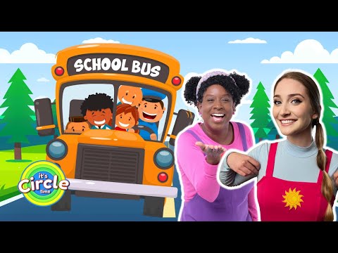 The Wheels on the Bus featuring Miss Robin | Its Circle Time