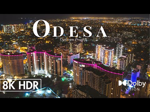 Odesa, Ukraine 🇺🇦 in 8K ULTRA HD HDR 60 FPS Video by Drone