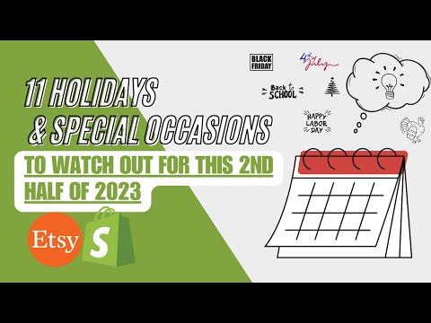 Top Holidays & Special Occasions to Watch Out for in 2023 | Awkward Styles Print on Demand [2023]