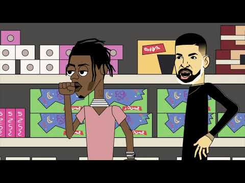 Playboi Carti sneezes on Drake