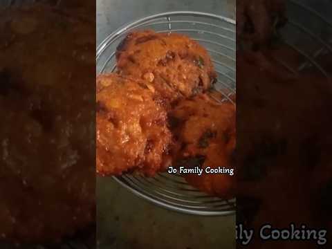 டீ கடை கார வடை | First 1K & 2K Views Vedio 🤩 #shorts #vadai #easyrecipe #jofamilycooking