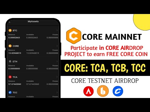 SATOSHI CORE MAINNET AIRDROP IN 2MINS || CORE TESTNET AIRDROP TEST COIN-A - TEST COIN-C