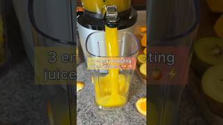 3 energy boosting juice recipes 🍍🍊⚡️ #growyourown #energyboost #juicerecipe #ytshorts