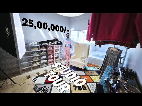 My *25 LAKHS* Studio Tour - Aye Jude