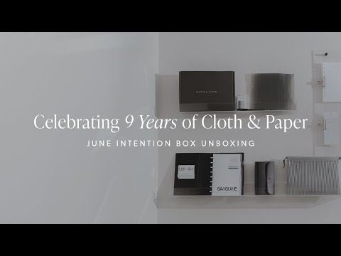 June Unboxing | Cloth & Paper