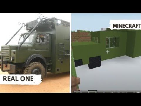 I built Pawan Kalyan Campaign Vehicle Varahi in Minecraft | #pawankalyan,#minecraft,#varahi