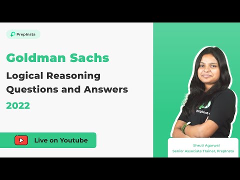 Goldman Sachs Logical Reasoning Questions and Answers 2022