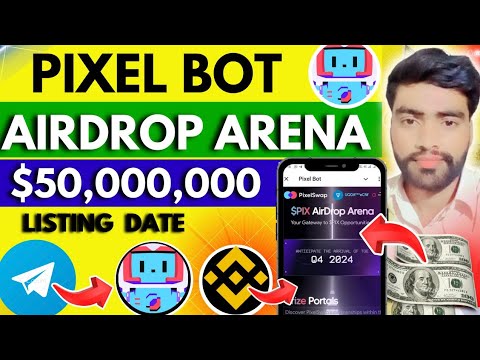 pixel Bot airdrop | Pixel airdrop tomarket | Tomarket airdrop withdrawal | Pixel airdrop Claim