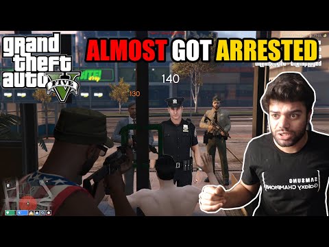 Almost Got Arrested During Bank Robbery | GTA 5 GAMEPLAY #4