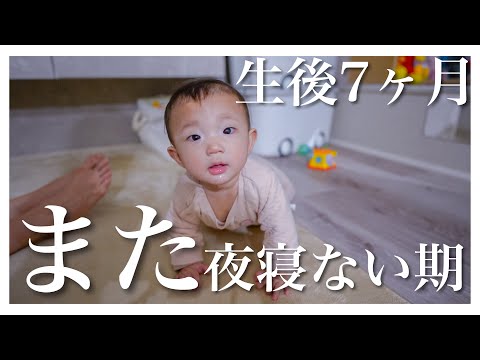 【再来】生後7ヶ月、また夜寝なくなりました…赤ちゃんあるある？？