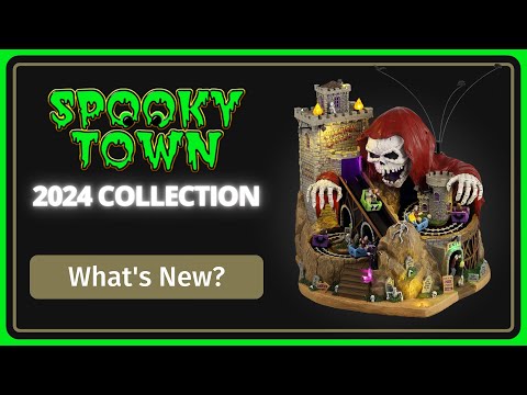 This is the NEW Lemax 2024 Spooky Town Collection!