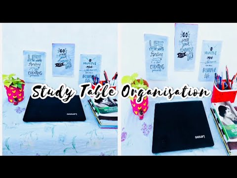 My Study Table Organisation | malayalam