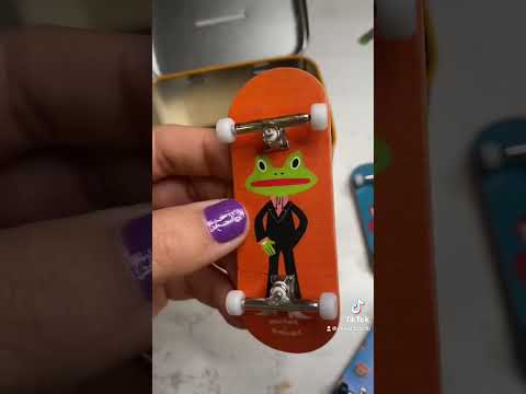 Paul Frank Tin! #fingerboarding #fingerboard #skateboarding #techdeck #skate #fingerboards