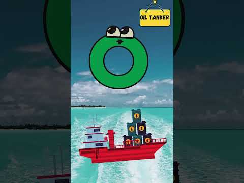 ABC Water Vehicles Song 🌊🚤 | Learn A to Z Boats & Ships | Fun Kids Song | #abcd #kids #shorts