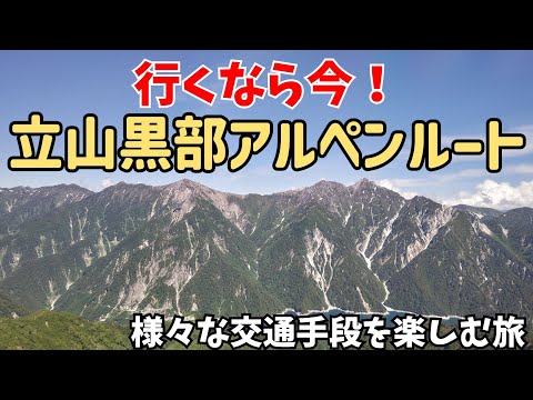 【行くなら2024年がおすすめ】立山黒部アルペンルートに行ってみた