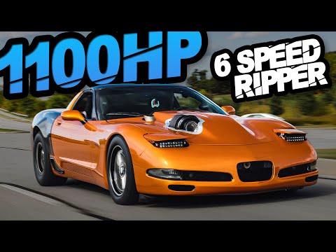 1100HP Turbo C5 "Budget Build" - 6 Speed STREET RIPPER!