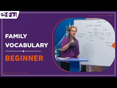 Let's Start English 36 - Lesson 6 / Family Vocabulary | Beginner Levels