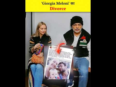 Meloni' Divorce Reason | Hidden Facts About Giorgia Meloni#giorgia_meloni#meloni#modi#viral#divorce