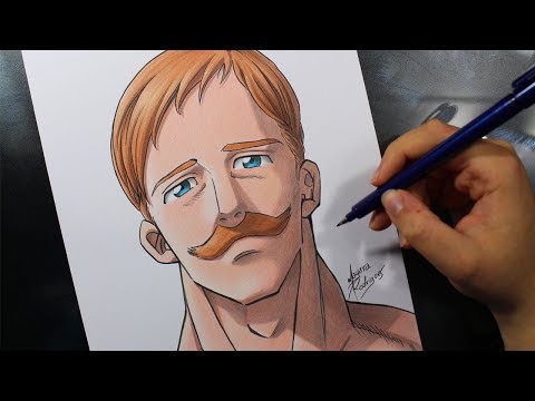 Speed Drawing - Escanor [NANATSU NO TAIZAI]