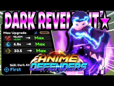 Evolved Dark Revenant Showcase | Anime Defenders