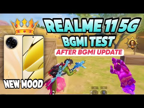 Realme 11 5g bgmi test, after bgmi 3.1 update new aladdin mood, 🔥