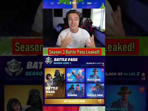 Fortnite Season 3 Battle Pass LEAKED! 😳😱 #shorts