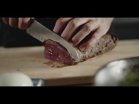 Slicing Steak | Copyright Free Video Footage