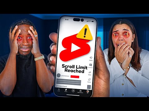 WE TRIED SCROLLING TO THE BOTTOM OF YOUTUBE SHORTS **EXTREMELY EXHAUSTING**