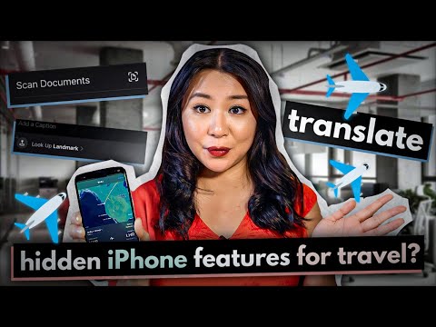 HIDDEN IPHONE FEATURES & HACKS FOR TRAVEL 2024 | 16 Tips & Secrets to Make Your Next Trip Easier