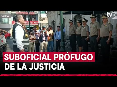 Tacna: continúa búsqueda de policía acusado de ultrajar a menor