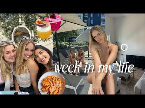 WEEKEND IN LA VLOG 💗 going out, filming podcast, dates, spending a day alone