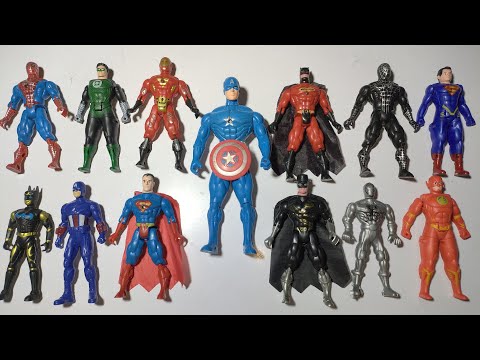 Marvel Spider-Man series unbox, popular Spider-Man action dolls, ASMR/ Marvel Toy Collection