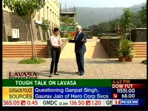 Ajit Gulabchand Interview on Lavasa Issue - ET Now - Jan 05, 2011.MPG